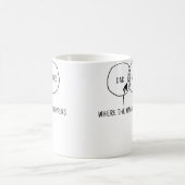 魔法が起こるダッドジョーク コーヒーマグカップ (中央)