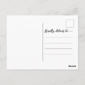 魔法きらめく輝く赤いハートバレンタイン ポストカード (裏面)