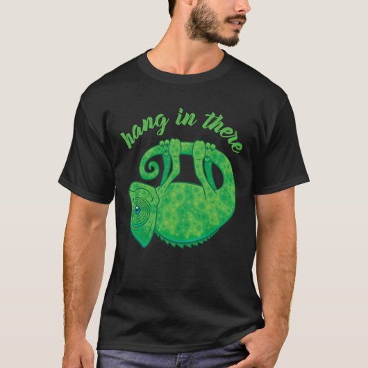魔法つるのカメレオン Tシャツ (正面)