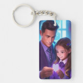 魔法できるパパのために キーホルダー (正面)