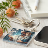 魔法できるパパのために(2) キーホルダー (正面右)