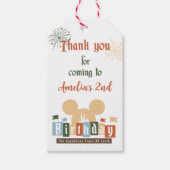 魔法で最も幸せな誕生日オンアースマジカル誕生日 ギフトタグ (正面)