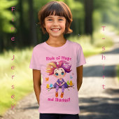 魔法といたずらでできている 虹の妖精と鳥たち Tシャツ