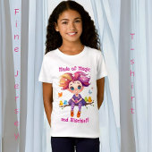 魔法といたずらでできている 虹の妖精と鳥たち Tシャツ