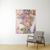 魔法とお洒落クリスマスの妖精 タペストリー (インサイチュ)