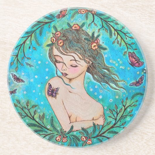 魔法とイーサレオールサンドストーンコースター コースター (正面)