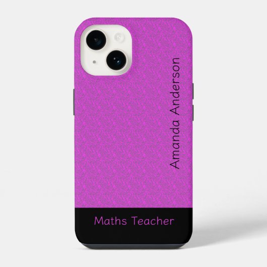 魔法とエレガンス iPhoneケース (裏面)