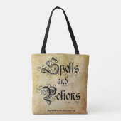 魔法とオプション トートバッグ (裏面)