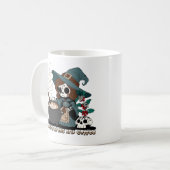 魔法とコーヒーを醸造する魔女 コーヒーマグカップ (正面左)