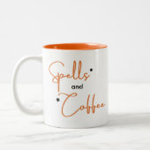 魔法とコーヒーハロウィーンギフト ツートーンマグカップ (左)