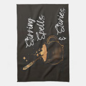 魔法とストーリーの攪拌 キッチンタオル (縦)