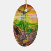 魔法とネグロマンサーの決闘 セラミックオーナメント (右)