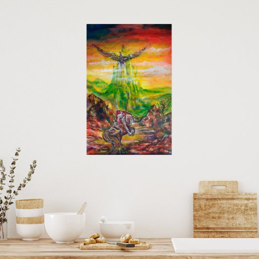 魔法とネグロマンサーの決闘 ポスター (キッチン)