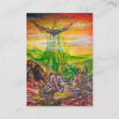 魔法とネグロマンサーの決闘 名刺 (裏面)