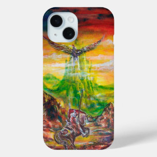 魔法とネグロマンサーの決闘 iPhone 15ケース