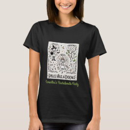 魔法とヴェールとカクテル バチェラー・パーティー Tシャツ