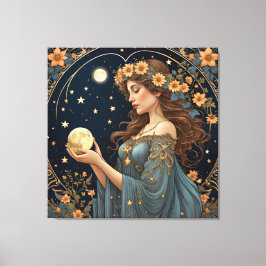 魔法と妖精 – タロット キャンバスプリント