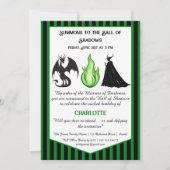 魔法と謎に満ちた子供たちのパーティーへようこそ 招待状 (正面)