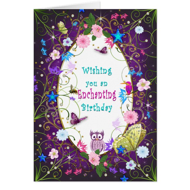 魔法と魅惑的な誕生日，女性 (正面)