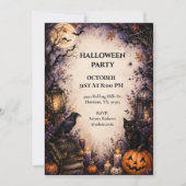 魔法にかけられたワタシのハロウィンパーティー 招待状 (正面)