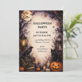 魔法にかけられたワタシのハロウィンパーティー 招待状 (スタンド正面)