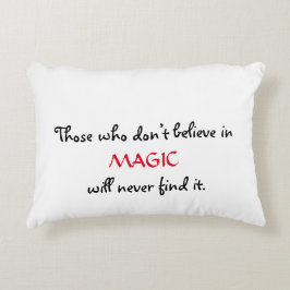 魔法に入らな信じい人は決して見つけない アクセントクッション