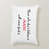 魔法に入らな信じい人は決して見つけない アクセントクッション (裏面(縦))