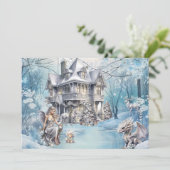 魔法に満ちたクリスマスの妖精 シーズンカード (スタンド正面)