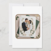 魔法に満ちた王室ウェディングへのご招待 招待状 (裏面)