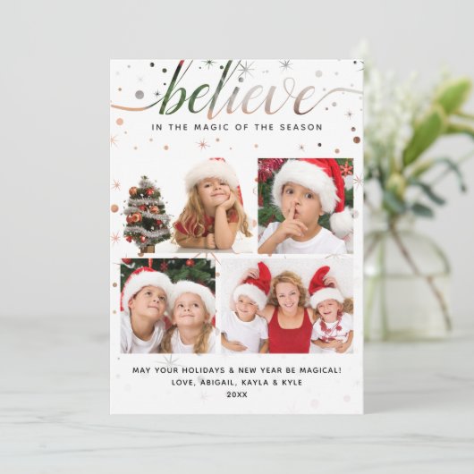 魔法に願いを＋カラーマッチングタイポグラフィを信じて シーズンカード (スタンド正面)