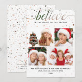 魔法に願いを + 色合わせタイポグラフィを信じて シーズンカード (正面/裏面)