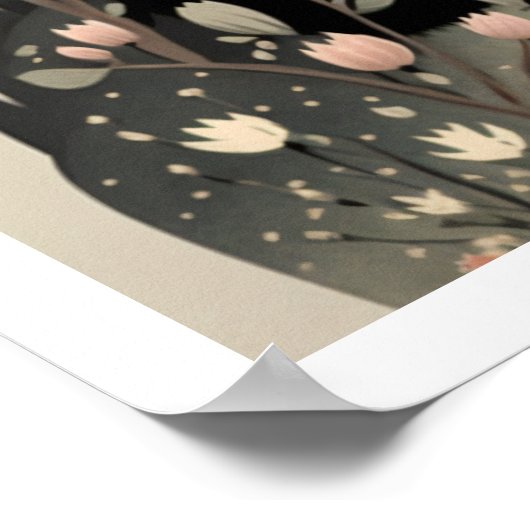 魔法のおとぎ話の城のポスター、ファンタジーウォールアート ポスター (角)