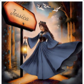 魔法のおとぎ話の水の色ビニールシール シール