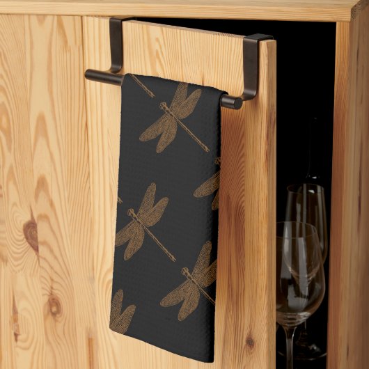 魔法のおとぎ話ファンタジートンボ キッチンタオル (三つ折り)