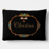 魔法のおとぎ話ファンタジー パーソナライズされた アクセサリーポーチ (正面)