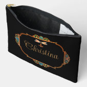 魔法のおとぎ話ファンタジー パーソナライズされた アクセサリーポーチ (見開き)