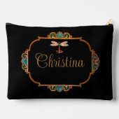 魔法のおとぎ話ファンタジー パーソナライズされた アクセサリーポーチ (裏面)