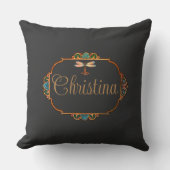 魔法のおとぎ話ファンタジー パーソナライズされた クッション (正面)