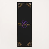 魔法のおとぎ話ファンタジー パーソナライズされた ヨガマット (正面)