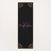 魔法のおとぎ話ファンタジー パーソナライズされた ヨガマット (裏面)