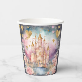魔法のおとぎ話プリンセスベビーシャワー 紙コップ