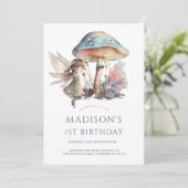 魔法のおとぎ話1st誕生日パーティー 招待状 (スタンド正面)