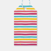 魔法のおもしろいかわいい"歯の妖精から" ギフトタグ (裏面)