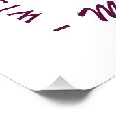 魔法のお洒落クリスマスパープルの美学 ポスター (コーナー)