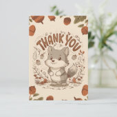 魔法のお洒落狼 サンキューカード (スタンド正面)