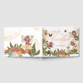 魔法のお洒落魔法の森の妖精レディバグ ゲストブック (全面)