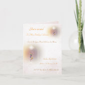 魔法のお祝いママの誕生日の仕上げ 招待状 (正面)