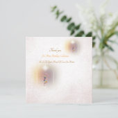 魔法のお祝いママの誕生日の招待状 サンキューカード (スタンド正面)