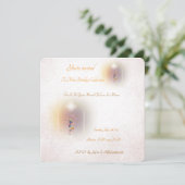 魔法のお祝いママの誕生日の招待状 招待状 (スタンド正面)