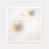 魔法のお祝いママの誕生日紙ナプキンス スタンダードカクテルナプキン (正面)